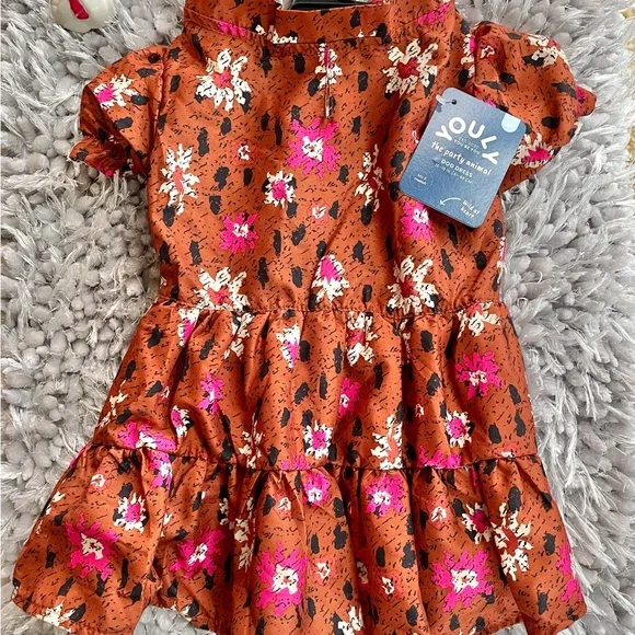 Youly | Dog | New With Tags The Party Animal Dog Dress Beautiful Fall  Colors Sz M 816 | Poshmark